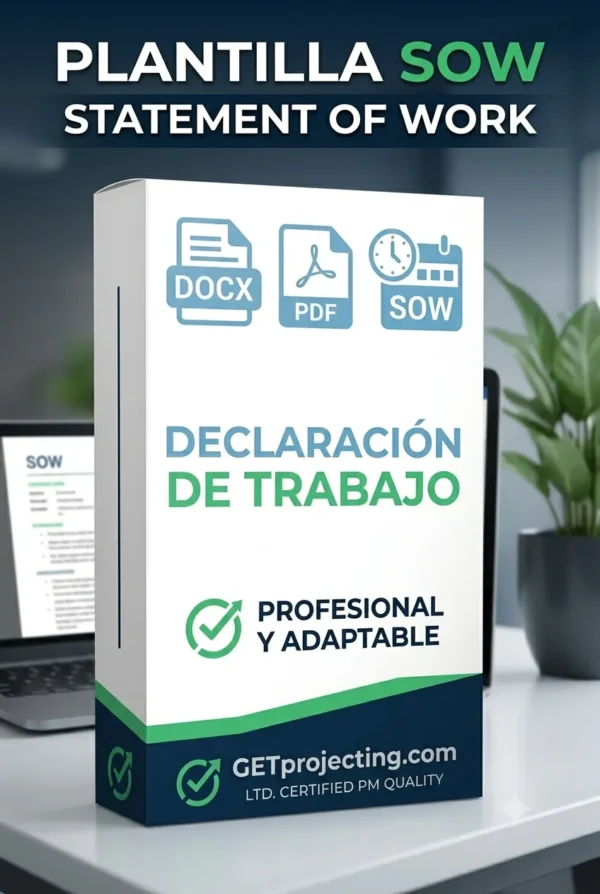 Decalaracion del trabajo Plantilla Maestra de Declaración de Trabajo (SOW) - Lista para Personalizar