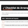 "Checklist de Arranque de Proyectos — 30 Puntos Clave"